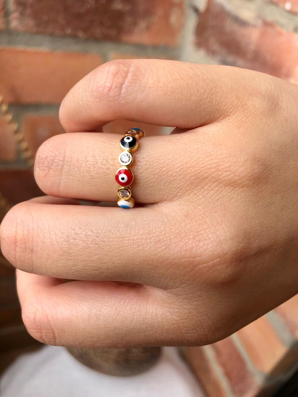 Miniatura: Anillo Ojos