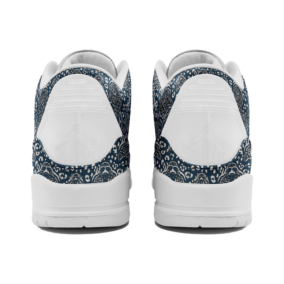 Thumbnail: Fullbreedcustom Unisex Non Slip Sneakers Lace Up Fashion Shoes