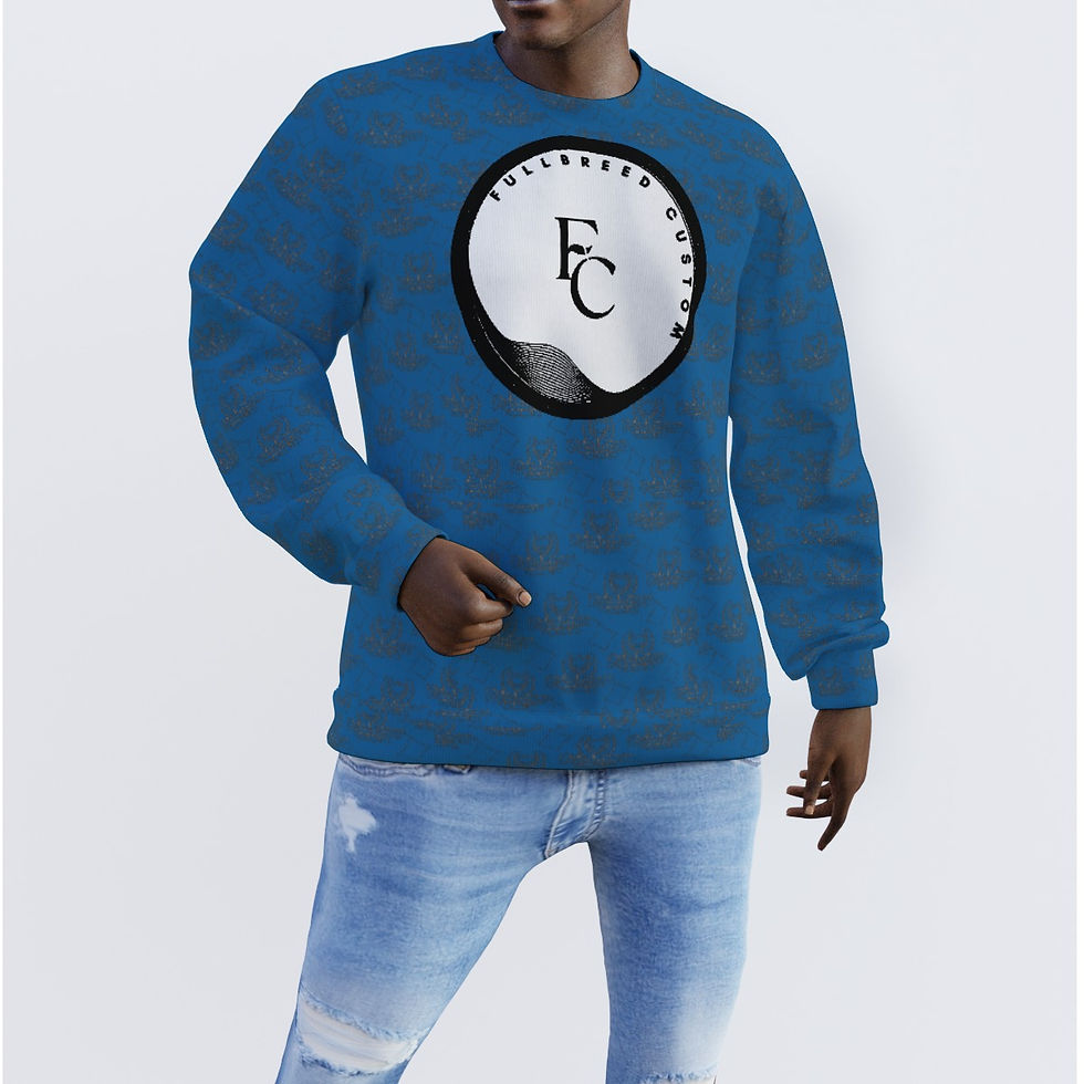 Thumbnail: All-Over Print Men's Sweater