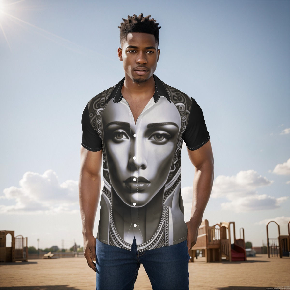 FullbreedCustom  Print Men's Shirt