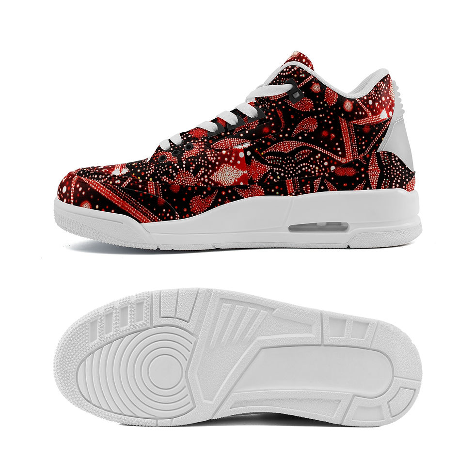 Thumbnail: Fullbreedcustom Unisex Non Slip Sneakers Lace Up Fashion Shoes