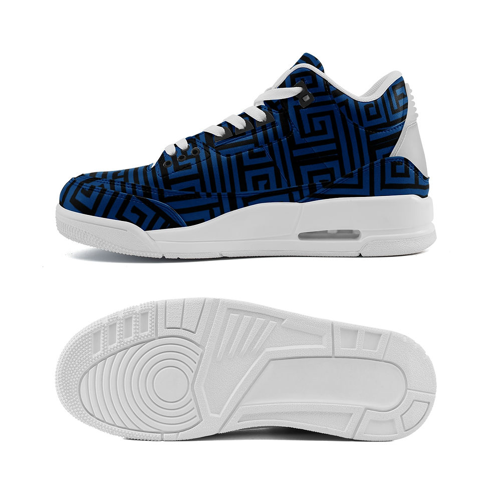 Thumbnail: kokorepublic Unisex Non Slip Sneakers Lace Up Fashion Shoes