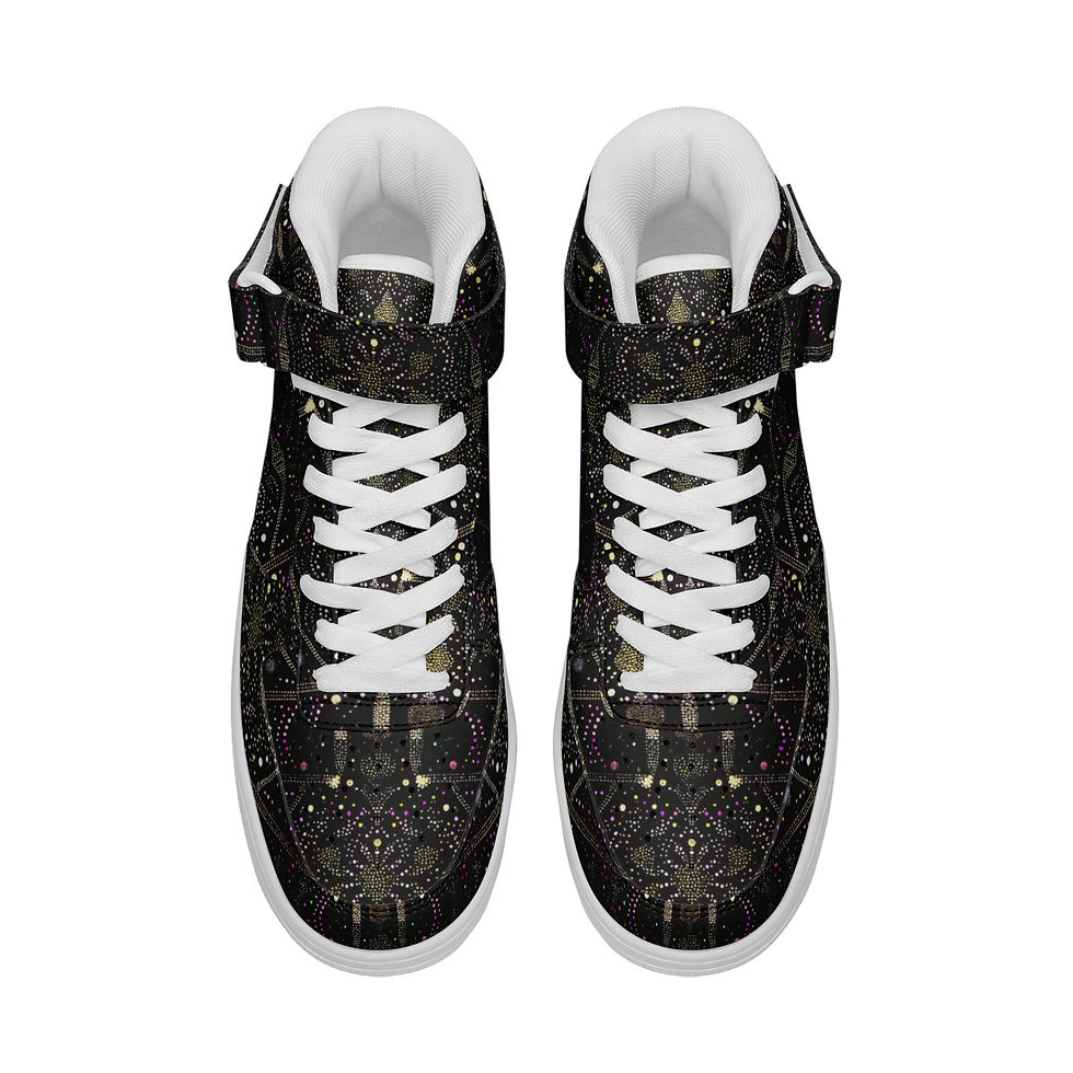 Thumbnail: FullbreedCustom Unisex high Top Leather Sneakers