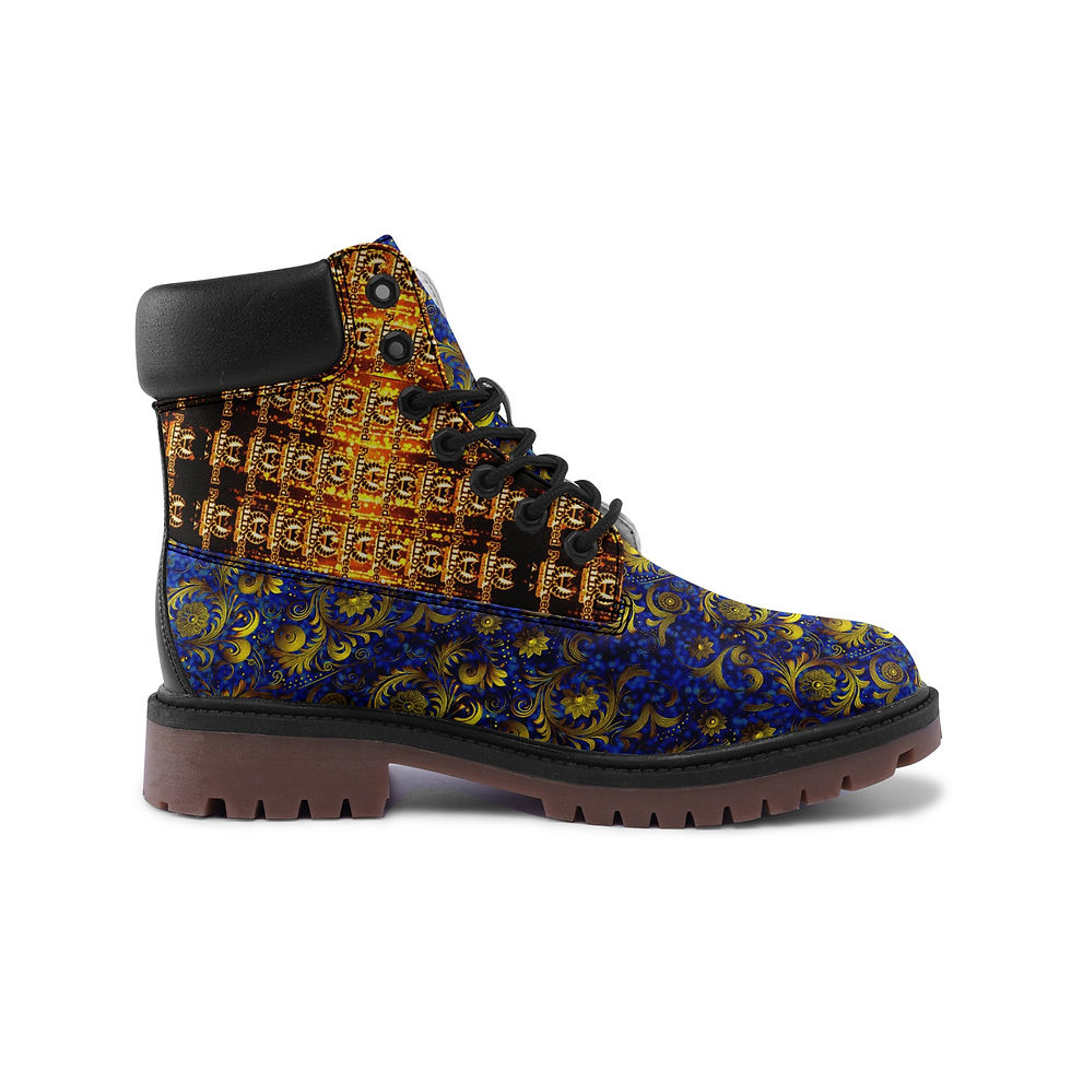 Thumbnail: Premium Lightweight Microfiber Leather Chukka Boots