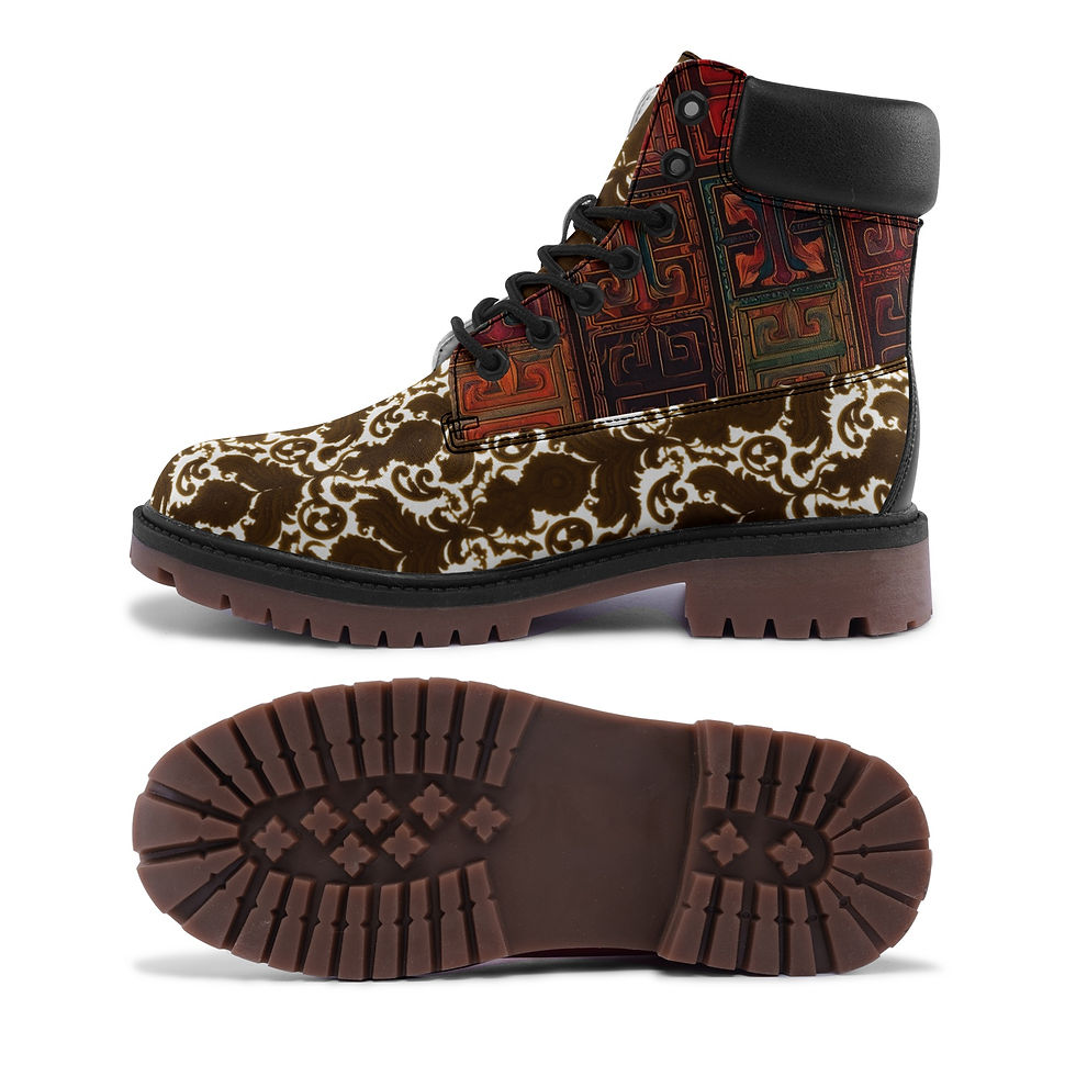Thumbnail: fullbreedboutique Premium Lightweight Microfiber Leather Chukka Boots
