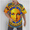 Thumbnail: All-Over Print Men's Hawaiian Shirt With Button Closure