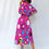 Thumbnail: All-Over Print Women's Elastic Waist Dress