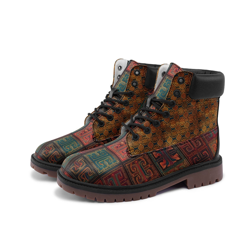 Thumbnail: fullbreedcustom Premium Lightweight Microfiber Leather Chukka Boots
