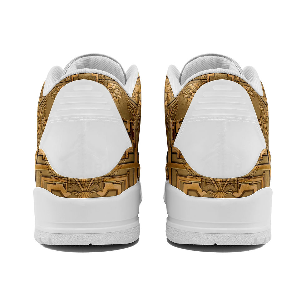 Thumbnail: FullbreedCustom    Unisex Non Slip Sneakers Lace Up Fashion Shoes