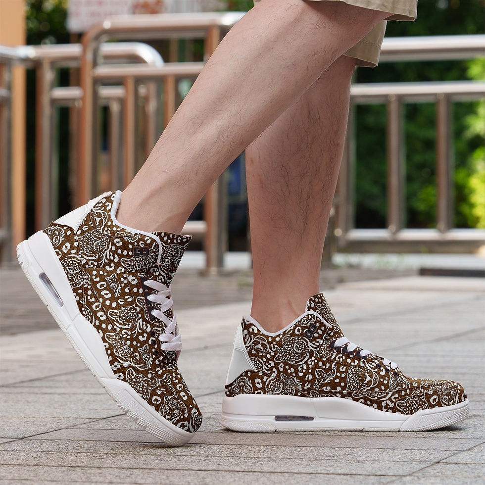 Thumbnail: fullbreedcustom Unisex Non Slip Sneakers Lace Up Fashion Shoes