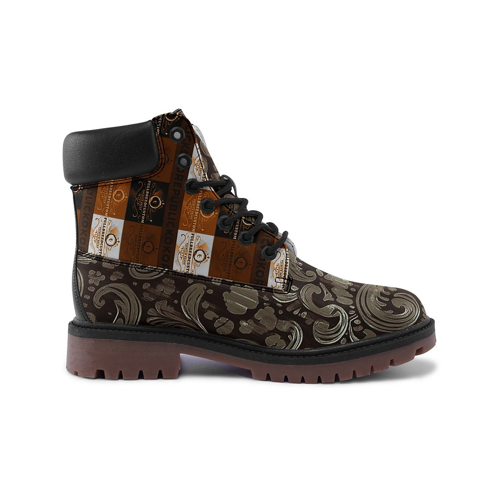 Thumbnail: Premium Lightweight Microfiber Leather Chukka Boots