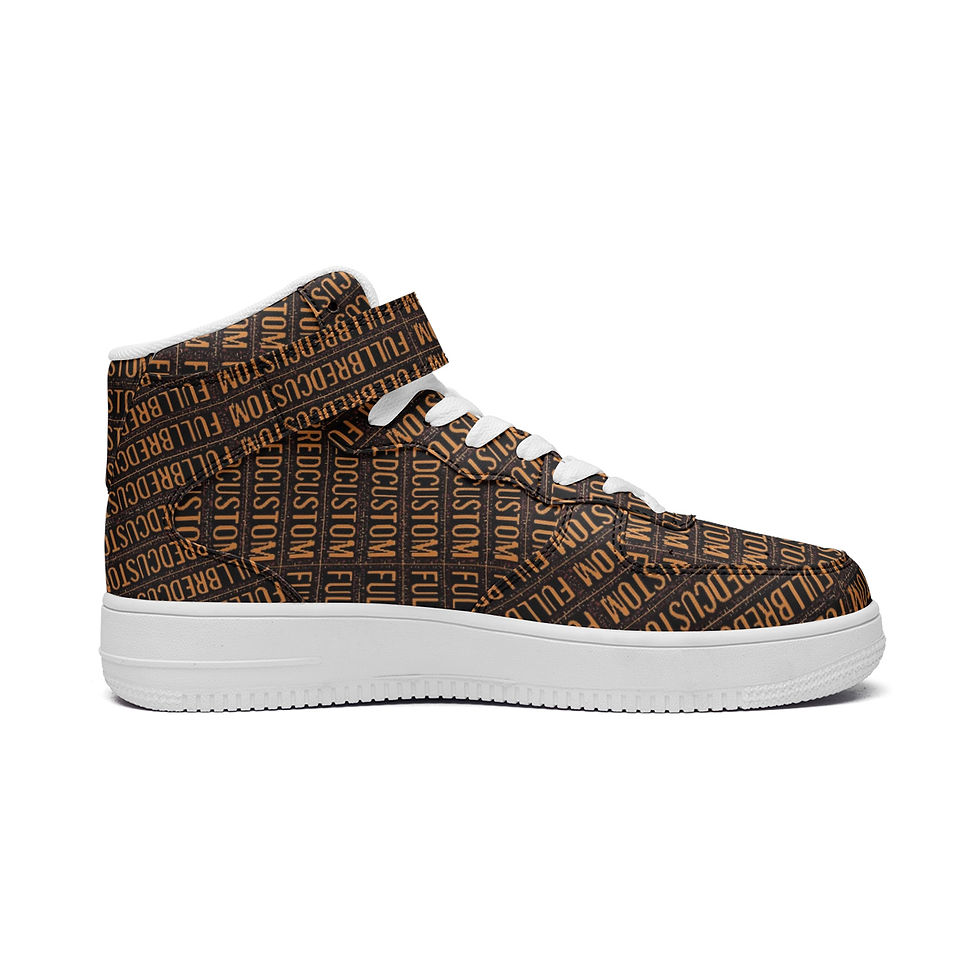 Thumbnail: FullbreedCustom  Unisex high Top Leather Sneakers