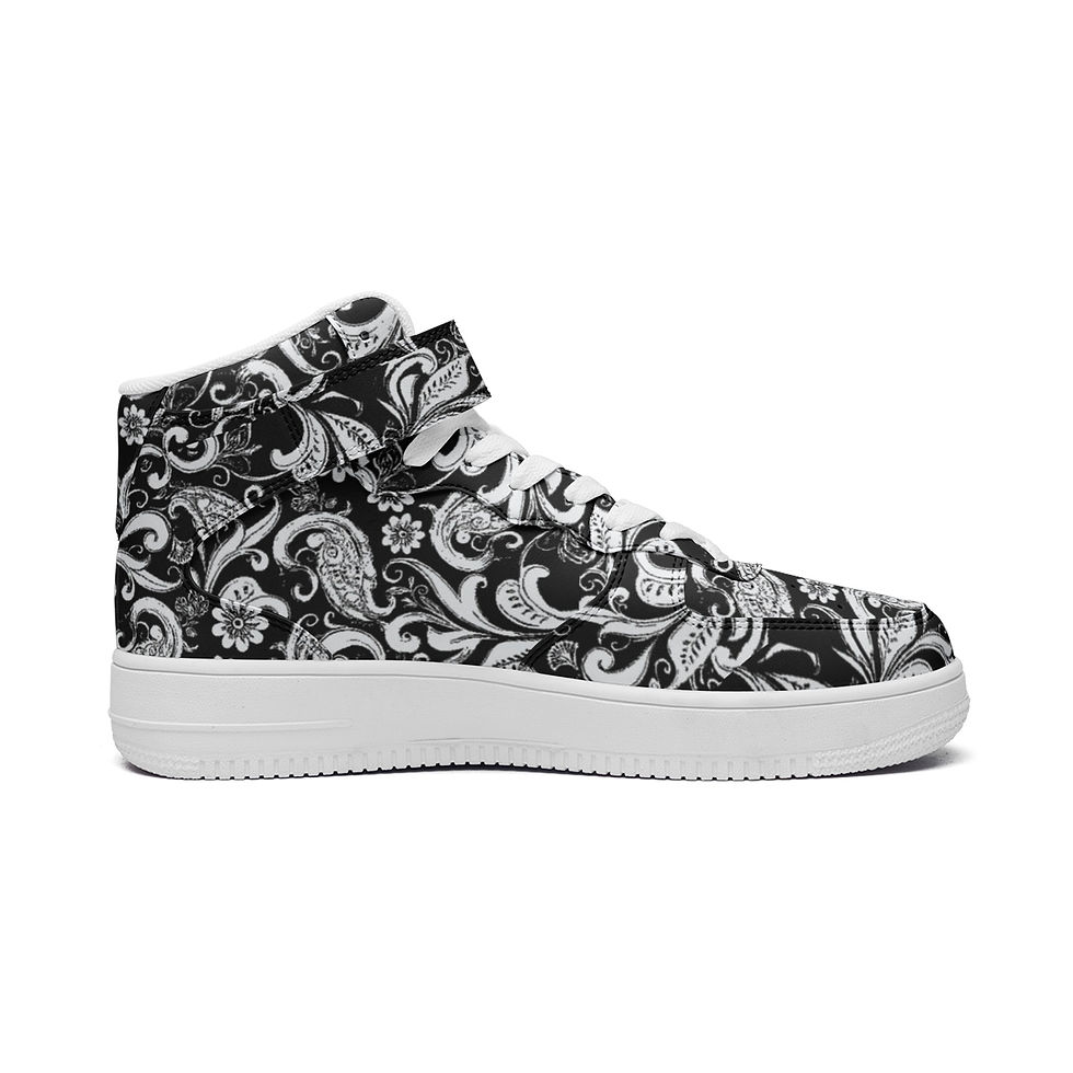 Thumbnail: FullbreedCustom Unisex high Top Leather Sneakers