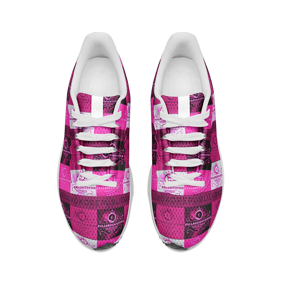 Thumbnail: fullbreedcustom Unisex Mesh Tech Performance Running Shoes
