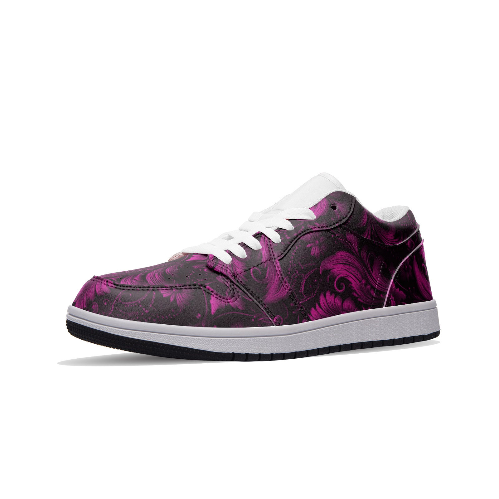 fullbreedcustom Unisex Low Top Leather Sneakers