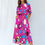 Thumbnail: All-Over Print Women's Elastic Waist Dress