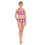 Thumbnail: All-Over Print Women's Swimsuit Set With Halter