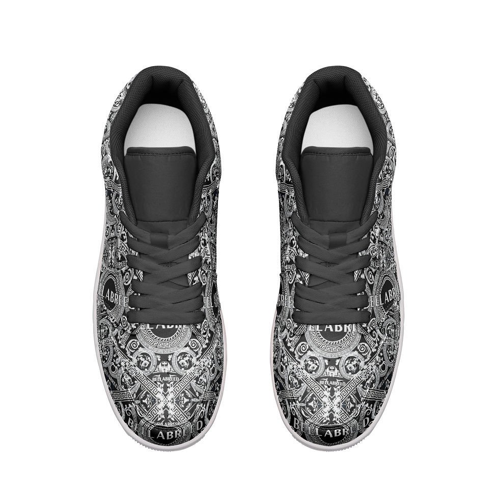 Thumbnail: Bellabreed  Unisex Low Top Leather Sneakers