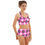 Thumbnail: All-Over Print Women's Swimsuit Set With Halter