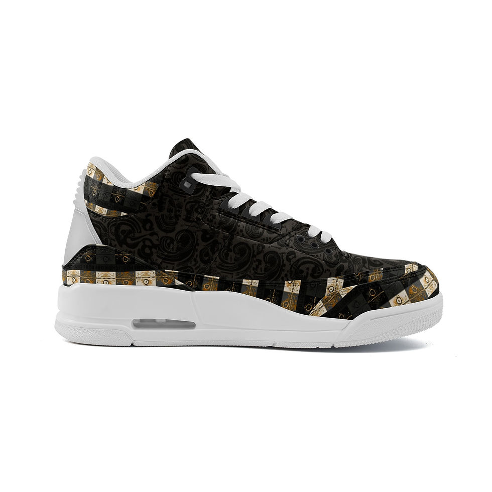 Thumbnail: fullbreedcustom Unisex Non Slip Sneakers Lace Up Fashion Shoes