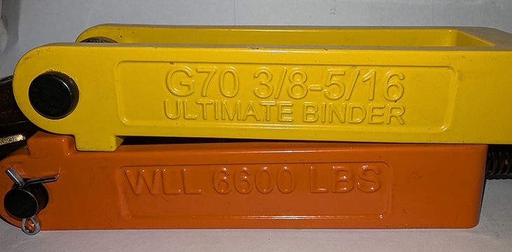 Binder spec markings
