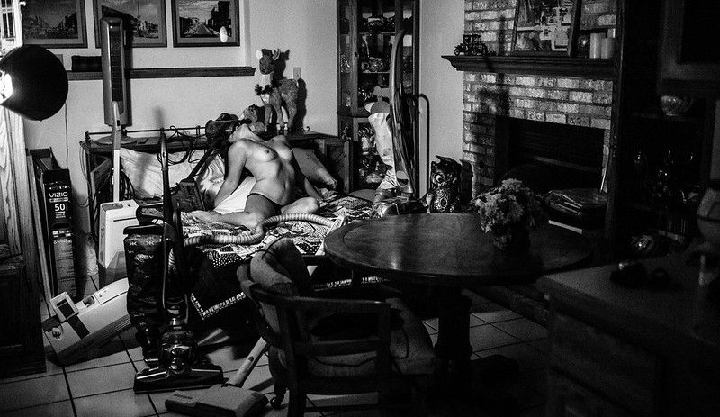 ...taken in my parent's basement. Oye.