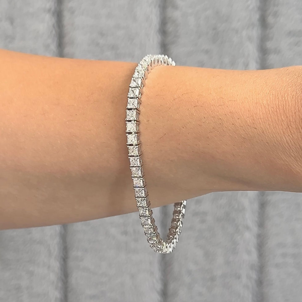 Thumbnail: Princess Cut Tennis Bracelet