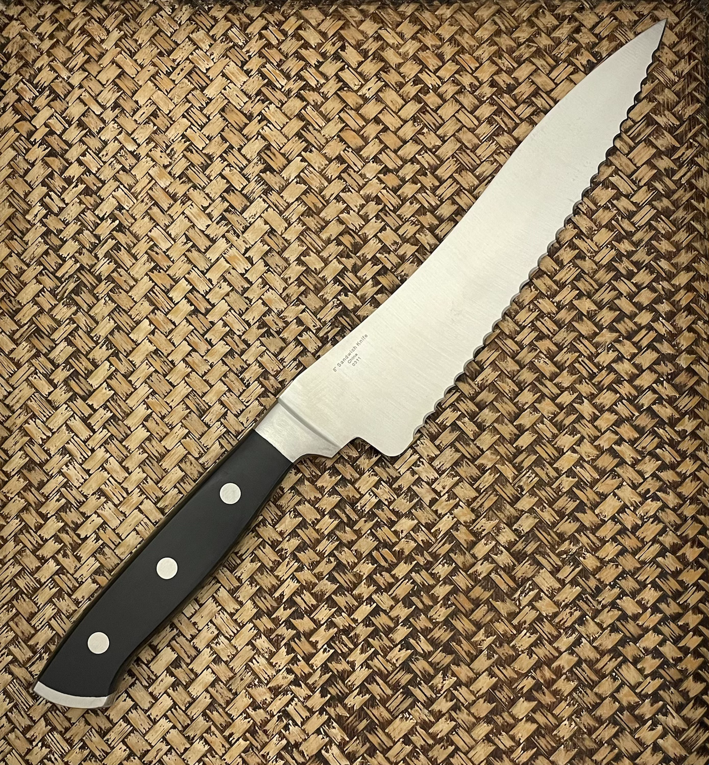 Wolfgang Puck 8吋不鏽鋼三文治刀