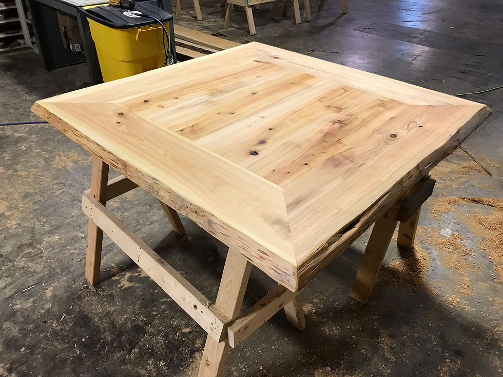 Thumbnail: Epoxy Cypress Square Table