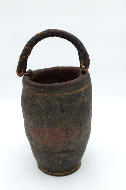 19th Century Leather Fire Bucket