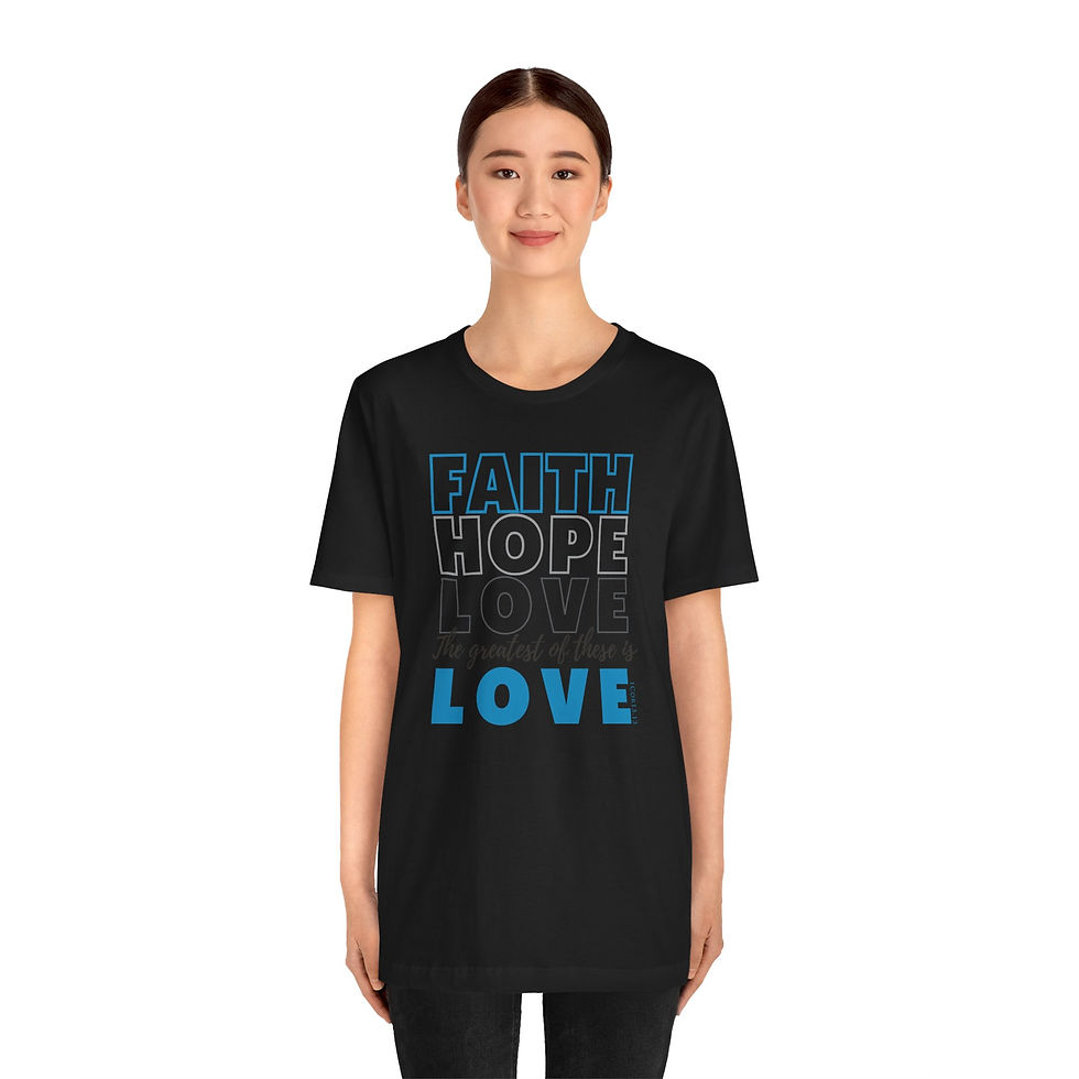 Thumbnail: Faith Hope Love Tee