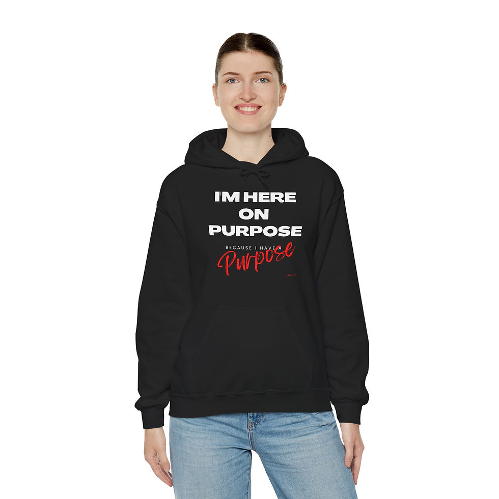 Thumbnail: Here On Purpose Hoodie