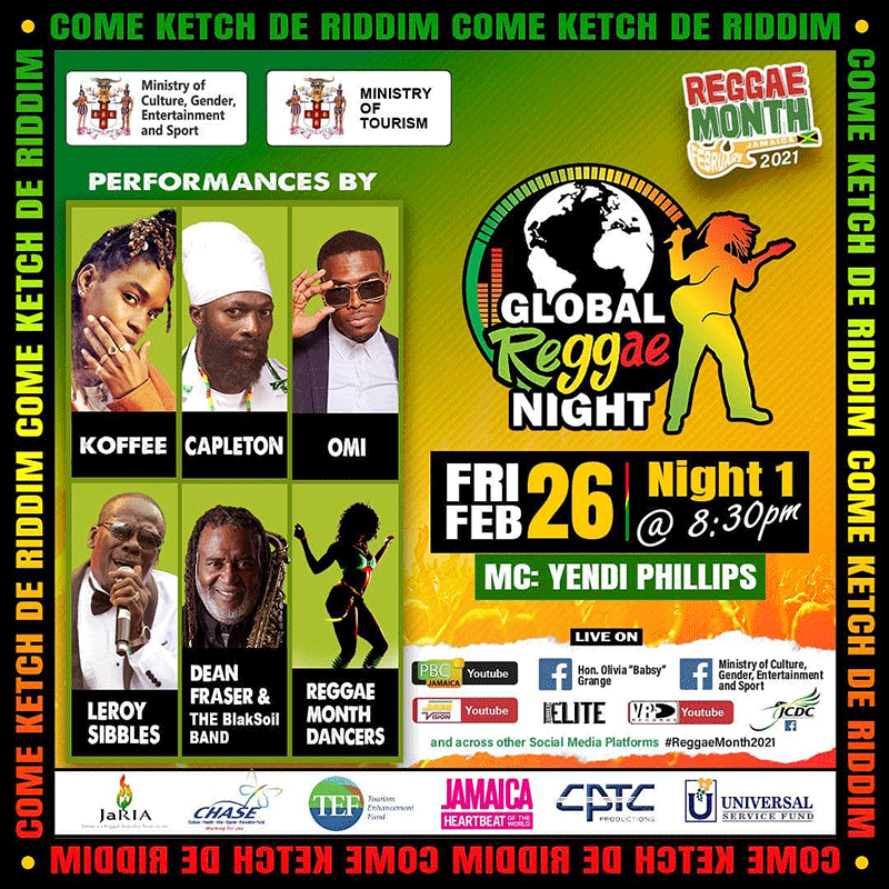 Live : GLOBAL REAGGE NIGHT 2021