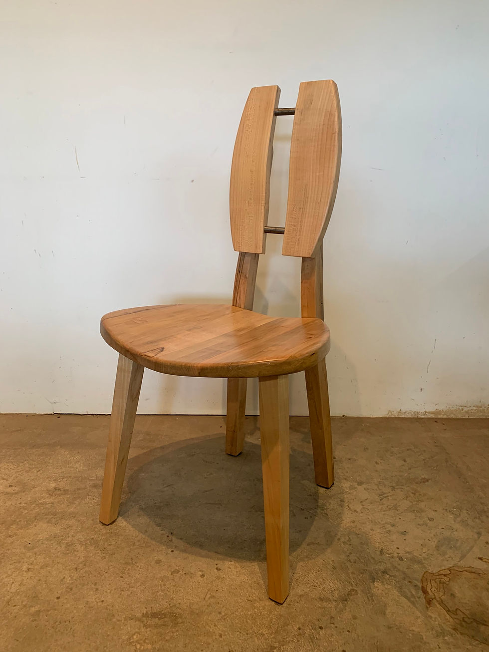 Edge Design Chair Prototype live edge chair design | liveedgewooddesigns