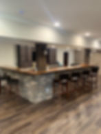 custom counter straight edge