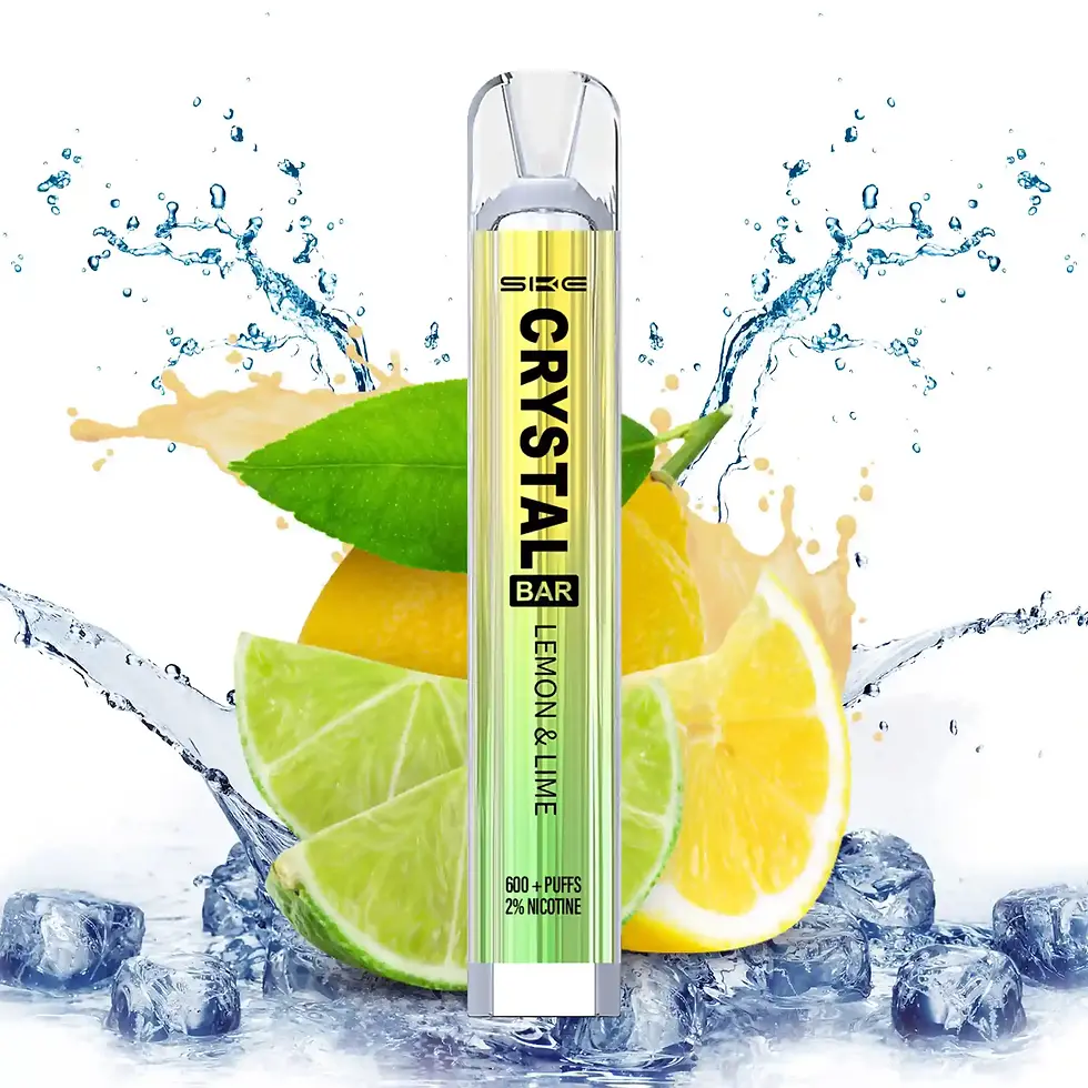 CRYSTAL BAR - LEMON & LIME x 20mg Vape