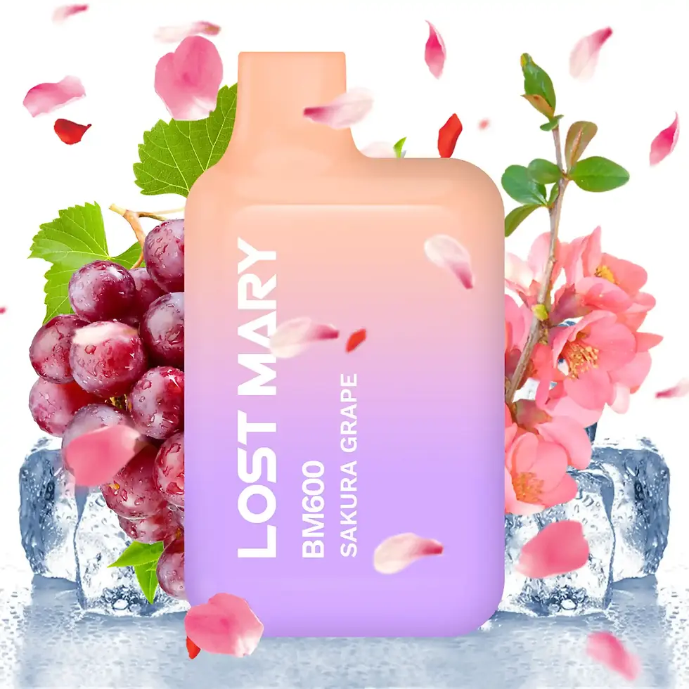 LOST MARY BM600 - SAKURA GRAPE x 20mg Vape