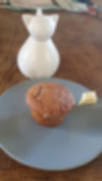 Muffin framboise et chocolat blanc