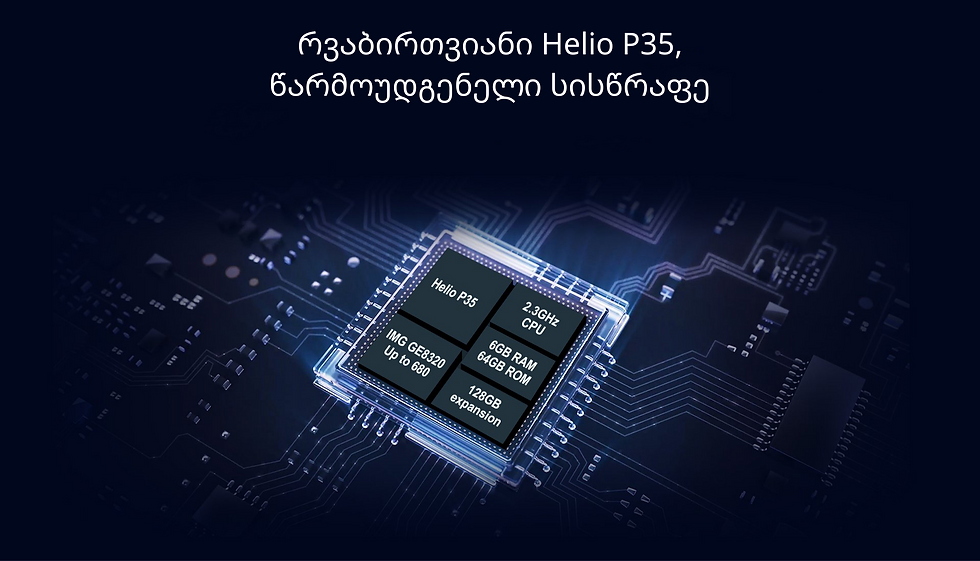 რვაბირთვიანი Helio P35, წარმოუდგენელი სი