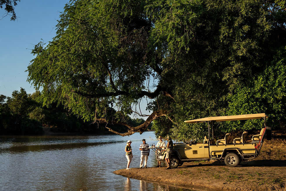 Mana River Camp Drinks stop