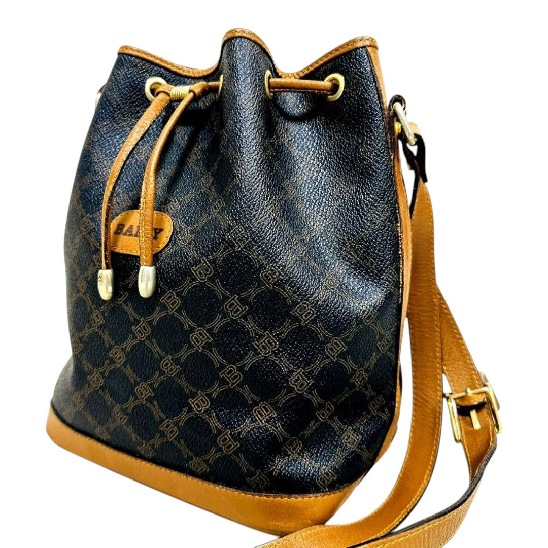 BALLY MONOGRAM DRAWSTRING