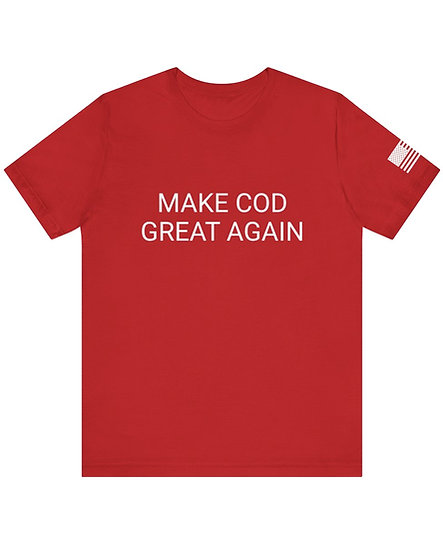 Make COD Great Again Short Sleeve Tee