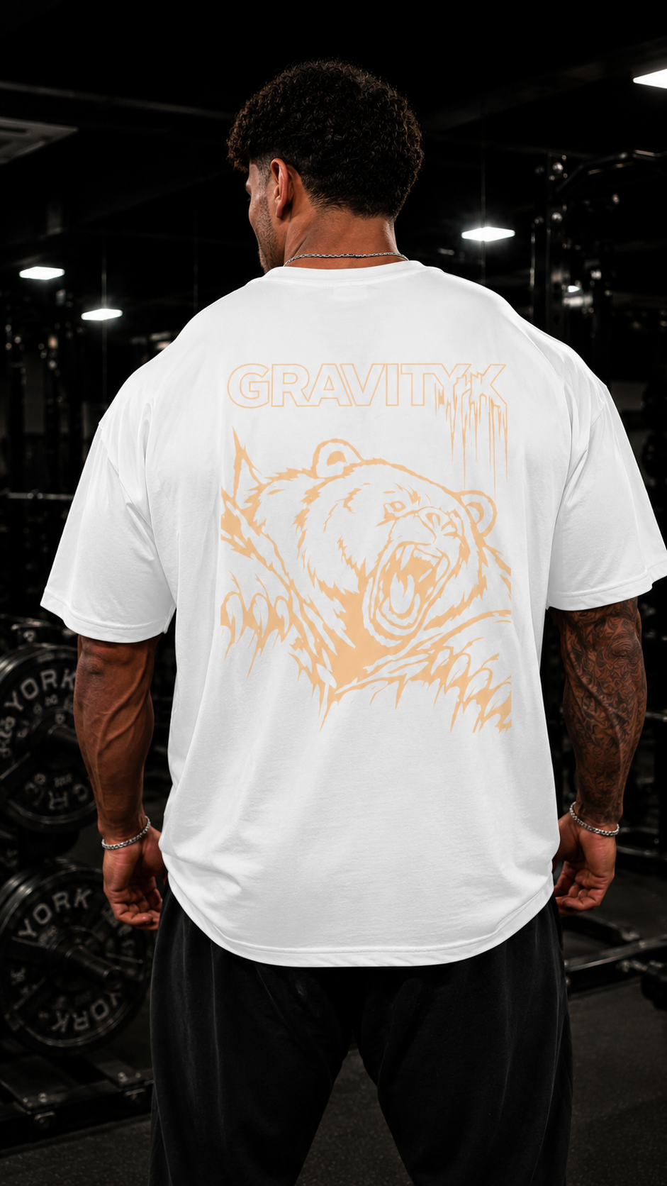 Thumbnail: GravityX alpha bear Heavyweight T-Shirt