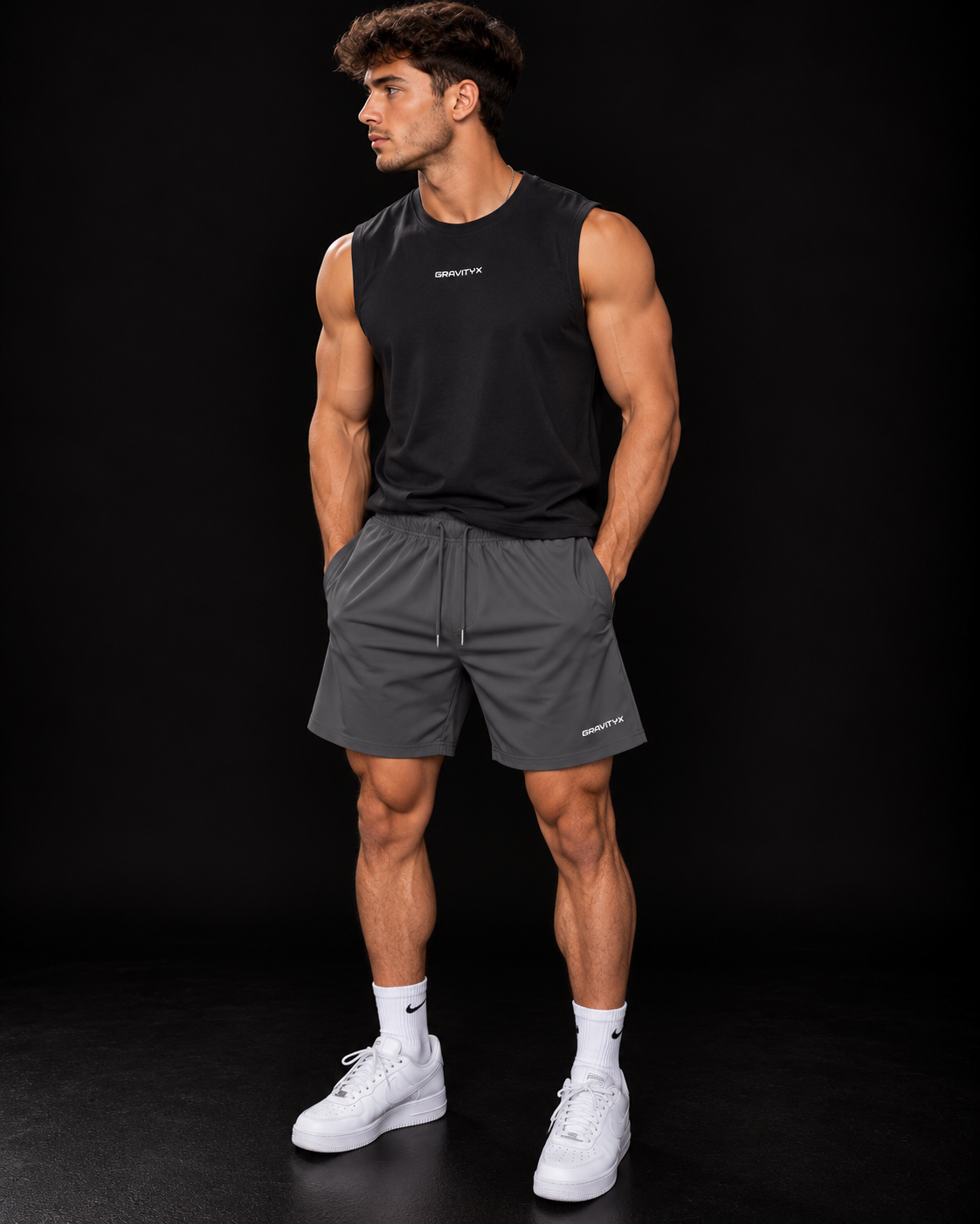 GravityX Heavyweight Fleece Loose Fit Shorts