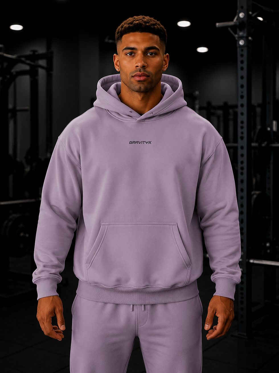 Thumbnail: GravityX Strength Redefined Oversize Fleeced Hoodie
