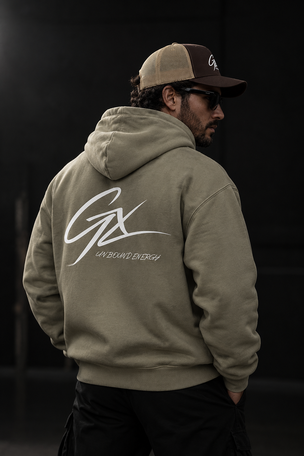 Thumbnail: GravityX Unbound Energy - Oversized Fleeced Hoodie