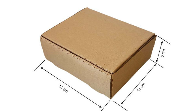 Caixa e-com 500 -  11x14x5 cm Pacotes com 50 unidades