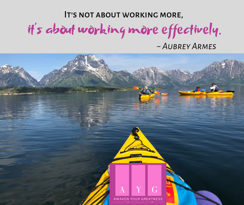 Nature Break, Aubrey Armes, Awaken Your Greatness