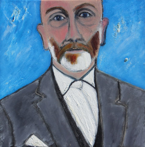 Couverte 60x60 n° 66, Autoportrait VI, huile sur toile, 2017.jpg