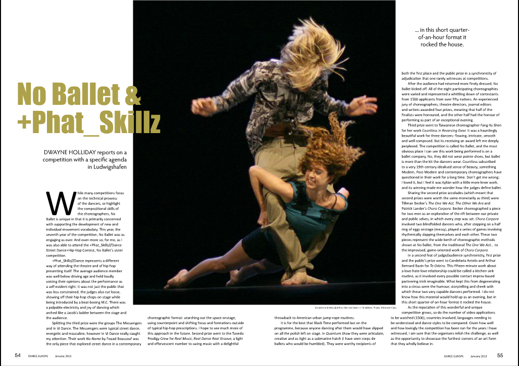 Dance Europe Magazine